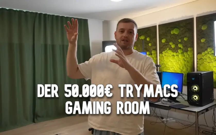 Der 50.000 Euro Trymacs Gaming Room