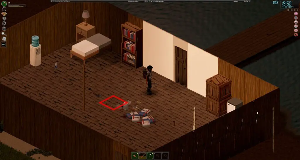 Project Zomboid Base Guide Wände verputzen