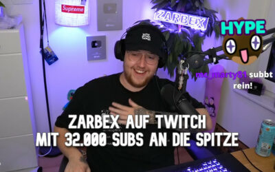 Zarbex auf Twitch