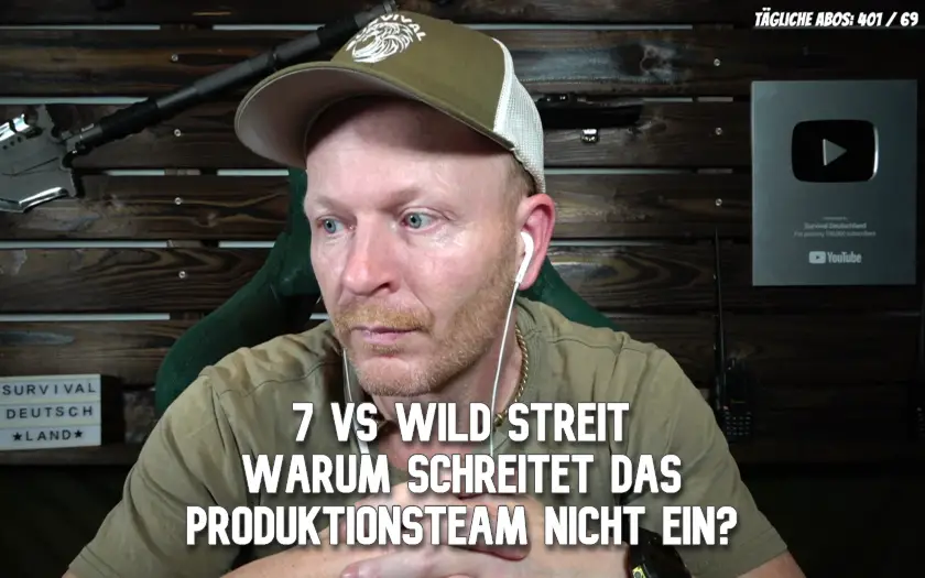 7 vs Wild Streit