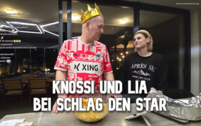 Knossi und Lia bei Schlag den Star